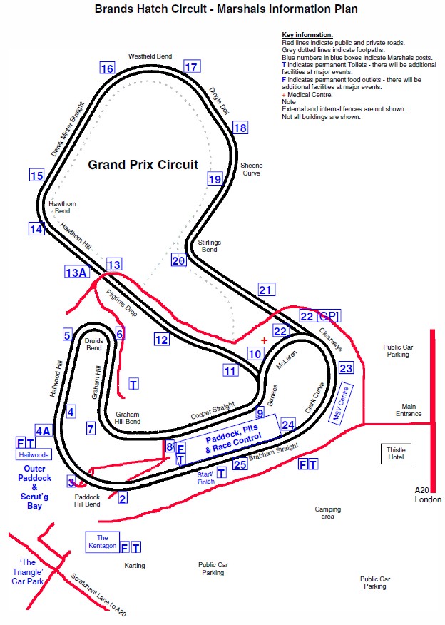 brands hatch circuit map Brands Hatch Marshals Guide brands hatch circuit map